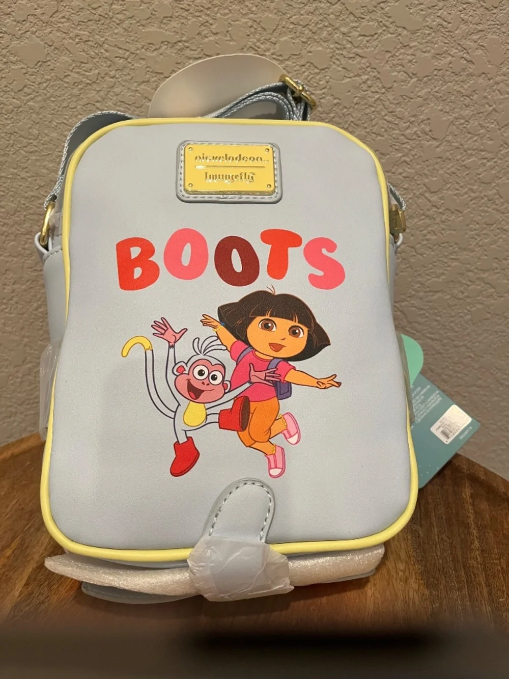 Dora the Explorer Boots Crossbuddies® Cosplay Crossbody Bag with Coin Bag